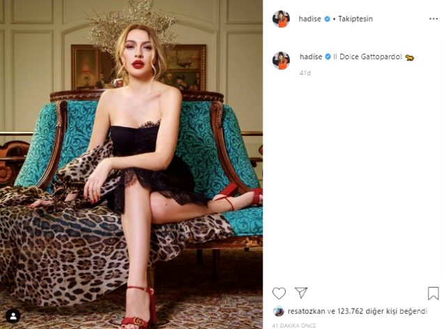 Tatlı Leopar Hadise!