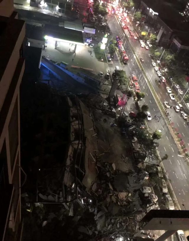 Çin'de Bulunan Bir Karantina Binası Çöktü!