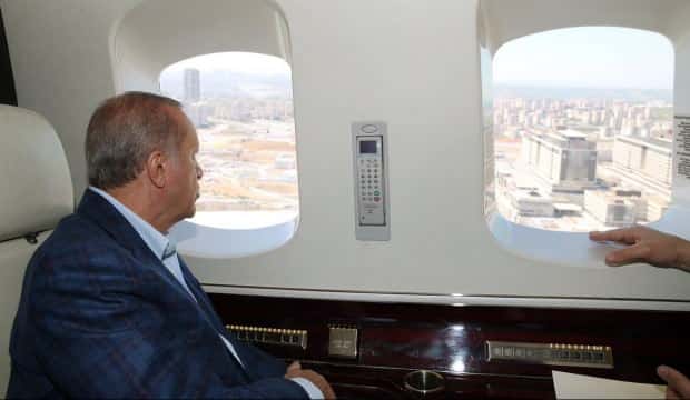 Cumhurbaşkanı Erdoğan Pandemi Hastanelerini Havadan Denetledi!