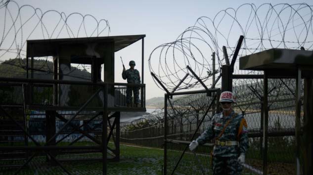 Kuzey-Güney Kore Sınırından Silah Sesleri Yükseldi