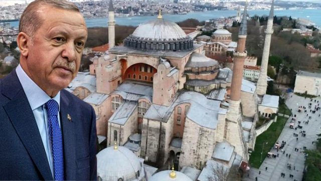 Cumhurbaşkanı Erdoğan'ın Ayasofya Açıklaması Sonrası Yunanistan'dan Tepki