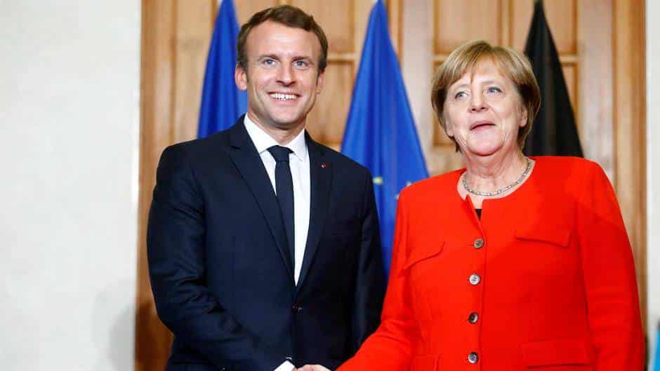 Angela Merkel ve Emmanuel Macron Görüşmesi Gerçekleşti