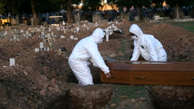 Koronavirüs Can Kaybı Kapsamında Brezilya İkinci Sırada Yer Aldı