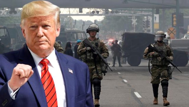 Trump Orduyu Çağırma Tehdidini Geri Çekti