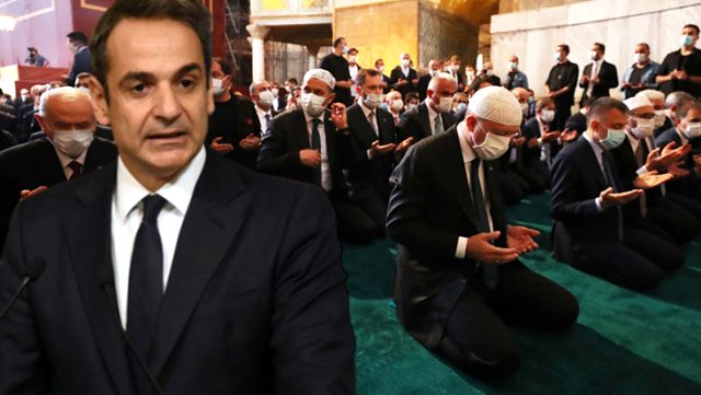 Yunanistan'dan Ayasofya'daki Namaza İlişkin Küstah İfadeler
