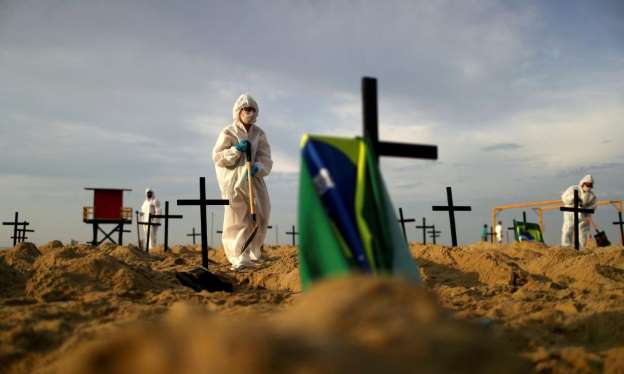 Brezilya’da Bir Günde 1038 Can Kaybı!