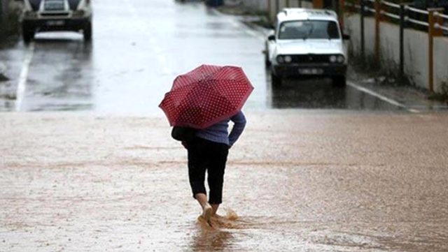 Meteoroloji Sağanak İçin Uyardı