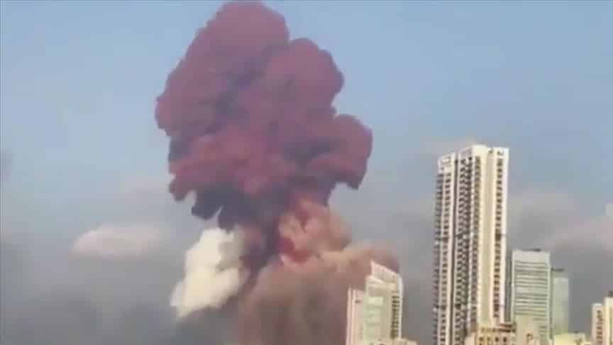 Beyrut’ta Şiddetli Patlama: 10 Kişi Hayatını Kaybetti