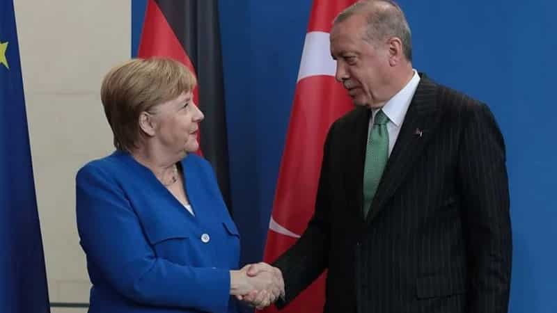 Erdoğan ve Merkel Görüşmesi Sona Erdi!