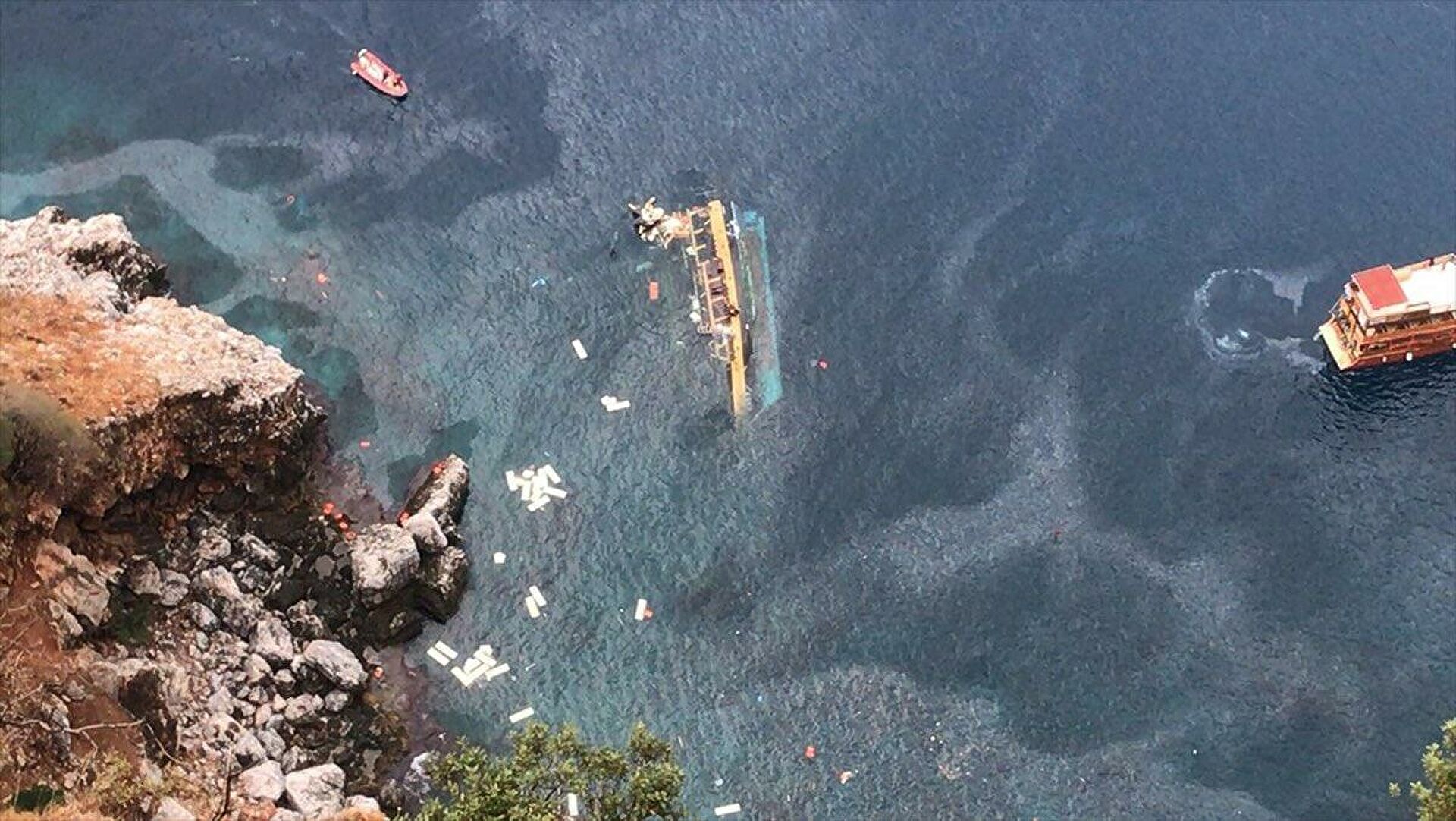 Alanya'da Batan Teknenin Kaptanı Gözaltına Alındı