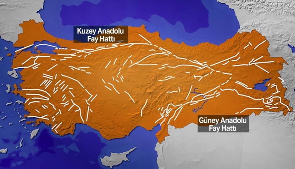 Türkiye'de Fay Hattı Üzerinde Bulunan 18 Şehir Açıklandı