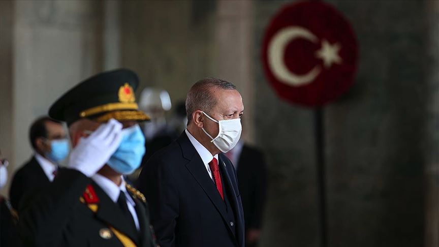 Cumhurbaşkanı Erdoğan Atatürk’ün Huzuruna Çıktı