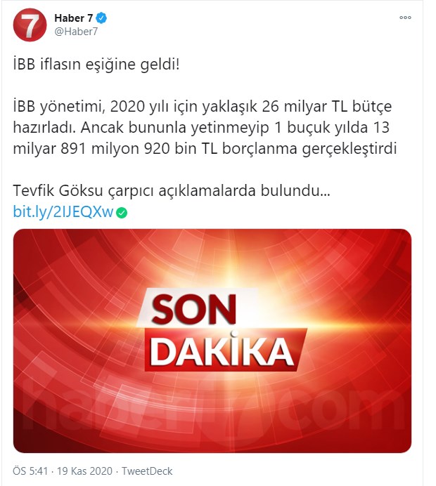 Haber7 Tevfik Göksu'nun Yapmadığı Konuşmayı Haber Yaptı