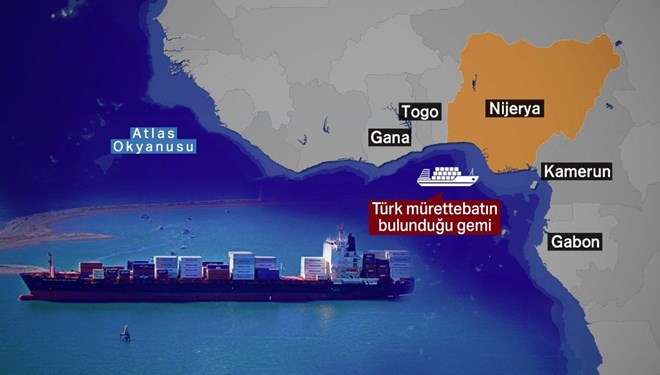 Son Dakika: Gemi Gabon Karasularında!