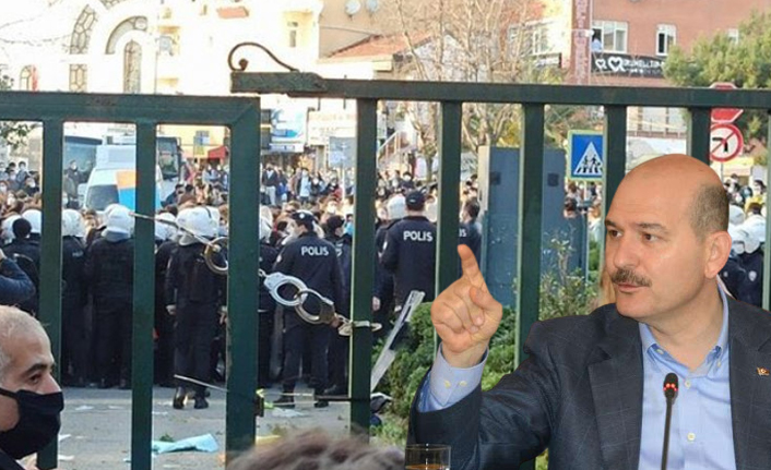 Bakan Soylu Boğaziçi Protestolarında Polisi Savundu