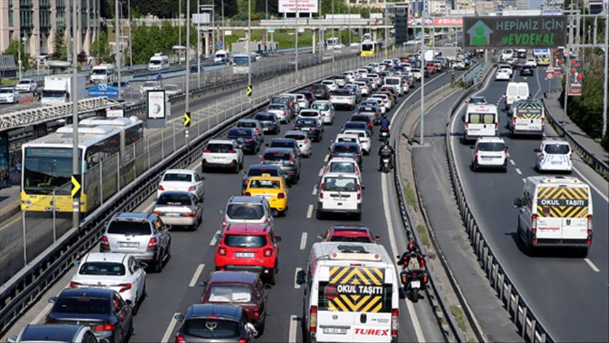 Kısıtlamanın Ardından İstanbul’da Trafik Yoğunluğu