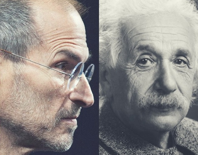 Zaman Dışı Kavramını Benimseyen Dahiler: Steve Jobs Ve Albert Einstein