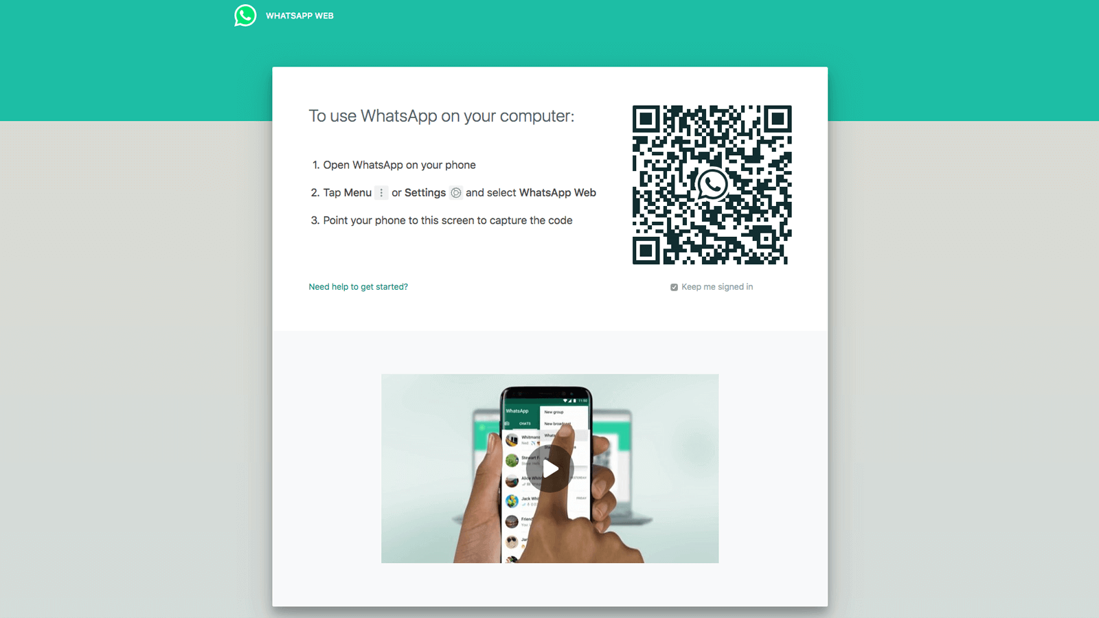 WhatsApp Web Beklenen Özelliğe Kavuşuyor!