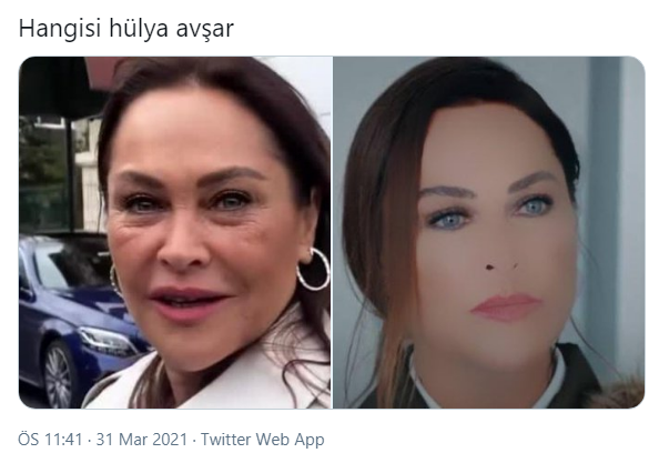 Hülya Avşar’ın Filtresi Sosyal Medyayı Salladı