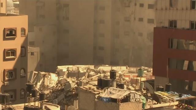 İsrail Gazze’de Uluslararası Televizyonların Bulunduğu Binayı Bombaladı!