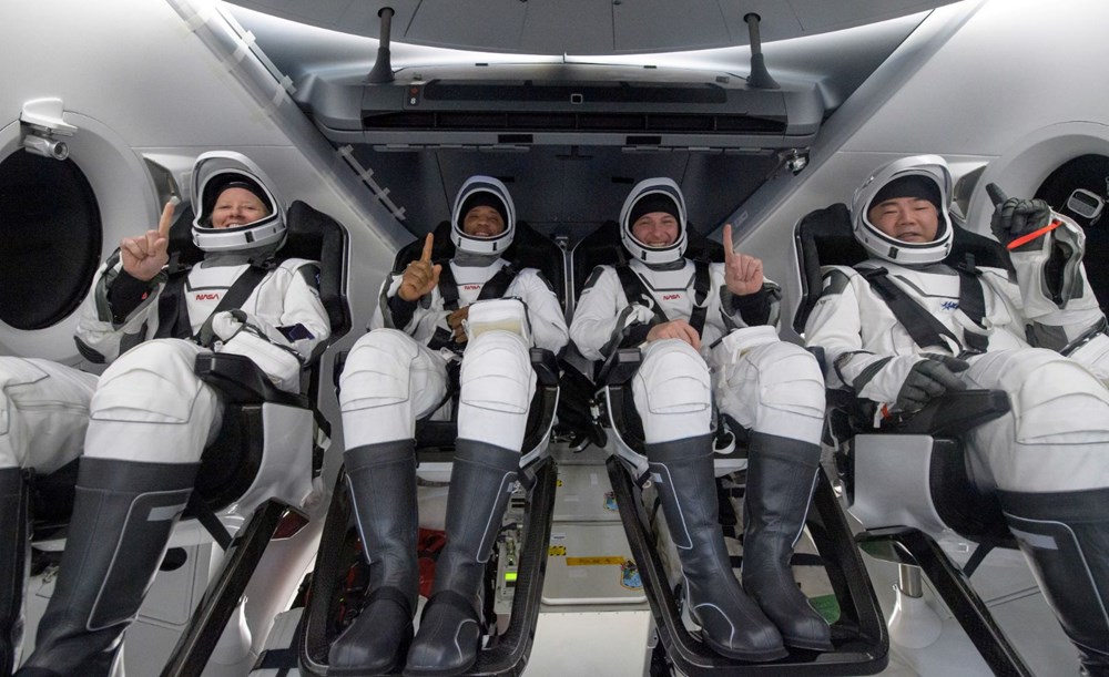 Astronotlar 45 Yıl Sonra Dünya’ya Gece Döndü