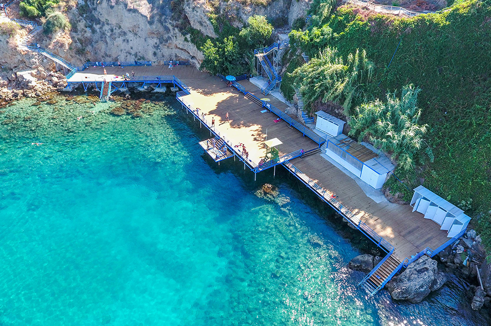 Antalya’nın Falez Plajları Yaza Hazır