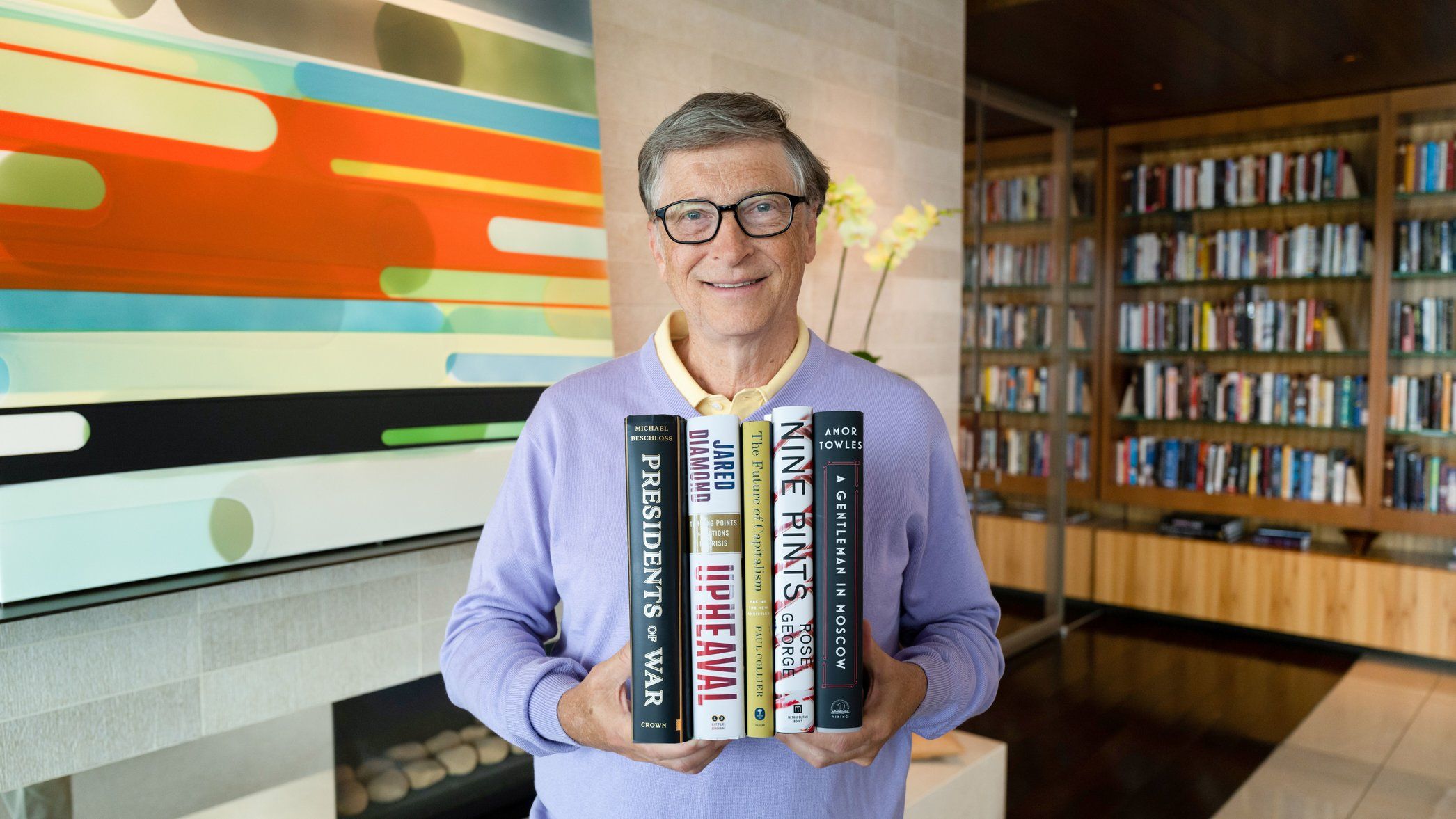 Bill Gates'ten Yaz Ayları İçin 5 Kitap Önerisi