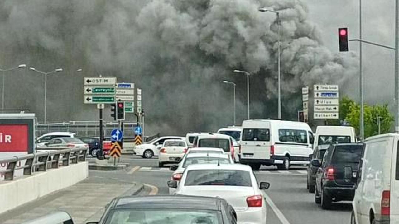 Ankara’da ATB İş Merkezi Alevlere Teslim Oldu!
