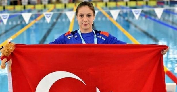 Avrupa Gençler Yüzme Şampiyonası'nda Altın Madalya Merve Tuncel’in Oldu