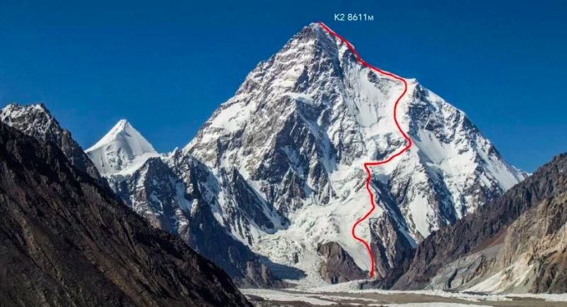 K2 Dağında Kaybolan 3 Tırmanıcının Cesetleri Bulundu