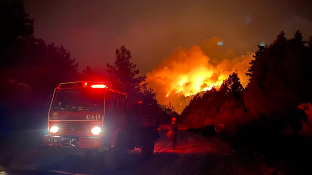 Yangınlar Son Bulmuyor! Bodrum'da Yangın Yeniden Başladı