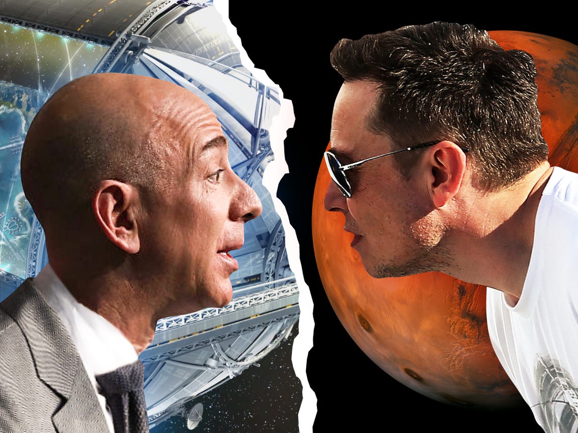 Elon Musk ve Jeff Bezos Arasındaki Gerilim Yükseliyor
