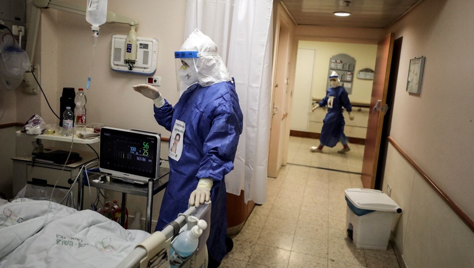 İsrail'de 7 Hastane Yeni Covid-19 Hastası Alamayacağını Duyurdu