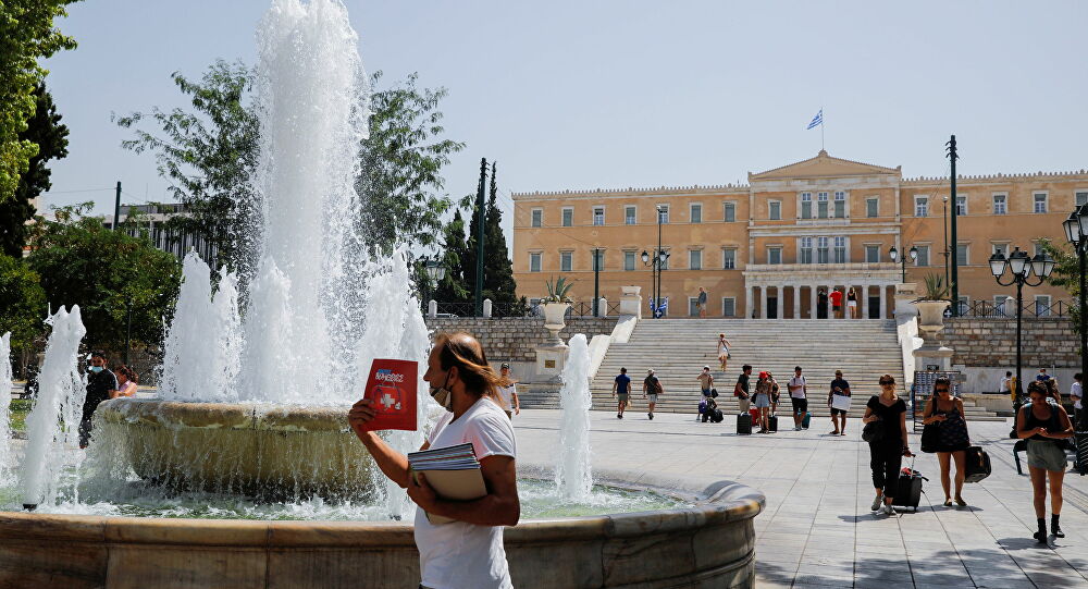 Atina’da Sıcaklık 55 Dereceye Ulaştı