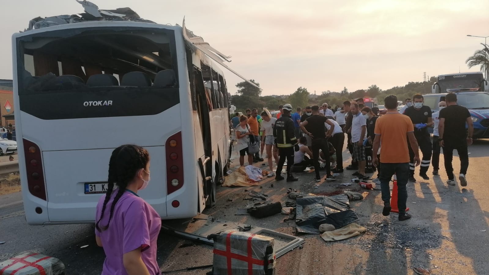 Rus Turistleri Taşıyan Tur Kaza Yaptı: 3 Ölü, 16 Yaralı