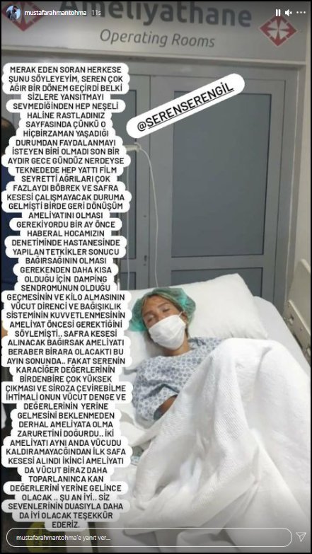 Seren Serengil’in Hastanedeki Mücadelesi Devam Ediyor!