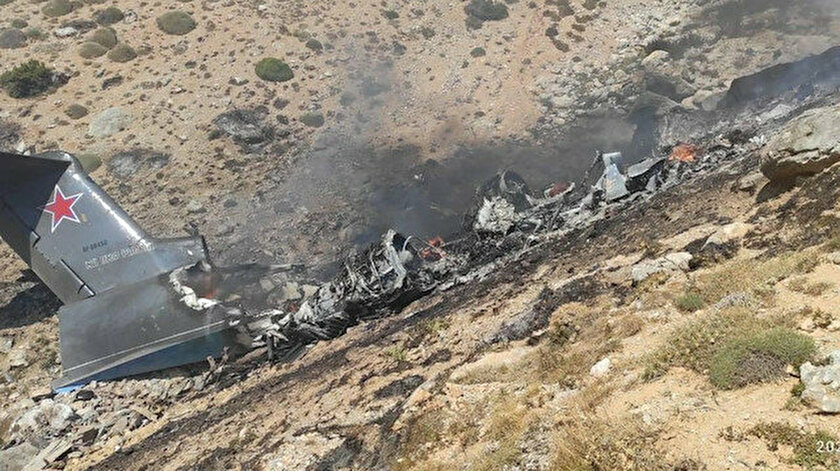 Son Dakika: Yangın Söndürme Uçağı Düştü