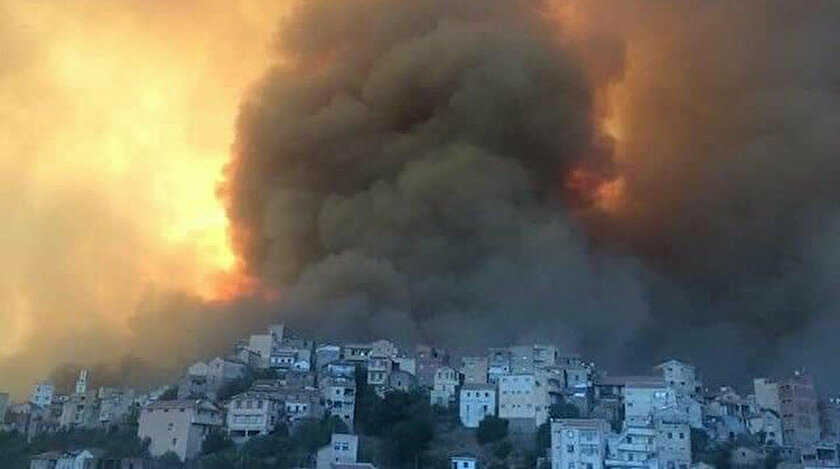 Cezayir’deki Yangınlarda Can Kaybı 69’a Yükseldi