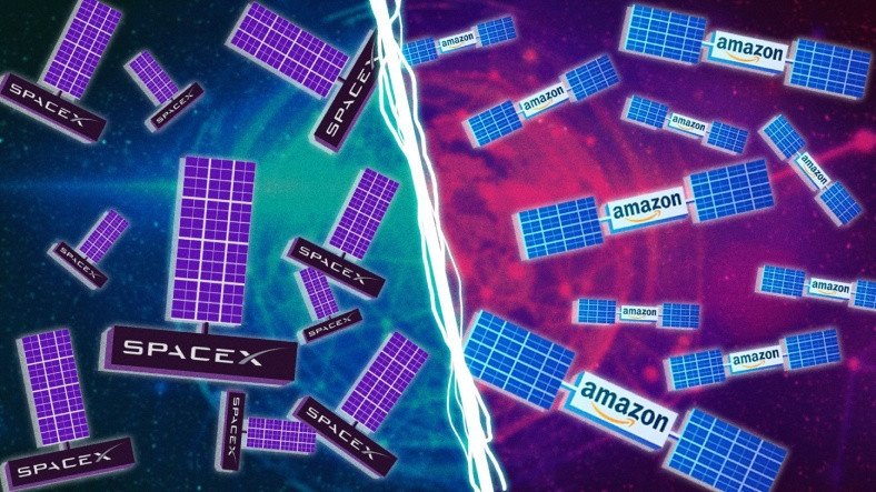 Amazon, SpaceX’i Federal İletişim Komisyonu’na Şikayet Etti