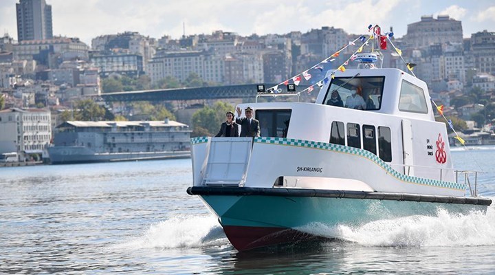 İstanbul'da Deniz Taksilerinin Ücret Tarifesi Belli Oldu