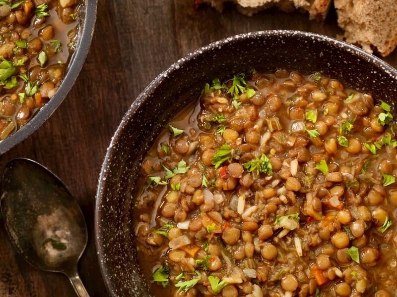 Protein Deposu Kıymalı Yeşil Mercimek Yemeği Tarifi