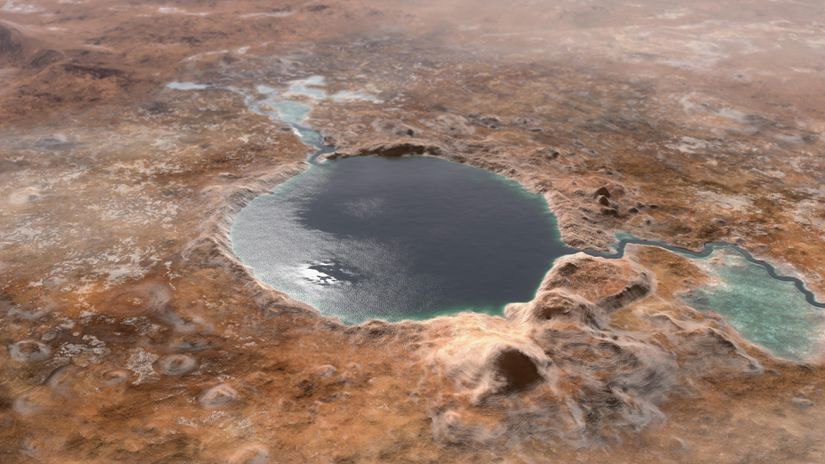 NASA, Mars’ta Su ile Temas Ettiği Belirlenen Kaya Parçaları Topladı