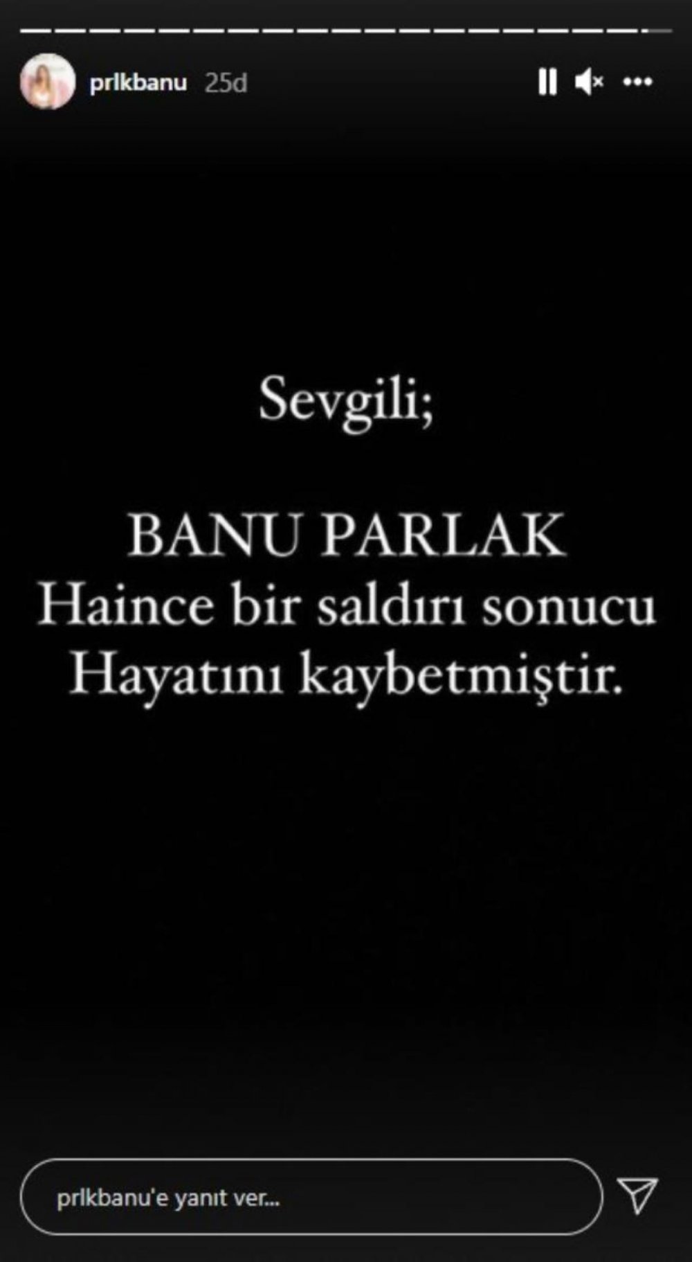 Hakkında 'Öldü' Haberi Yapılan Banu Parlak'tan Açıklama