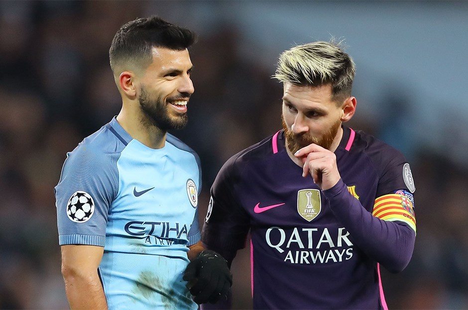 Barcelona’nın Yıldızı Agüero’dan Messi İtirafı