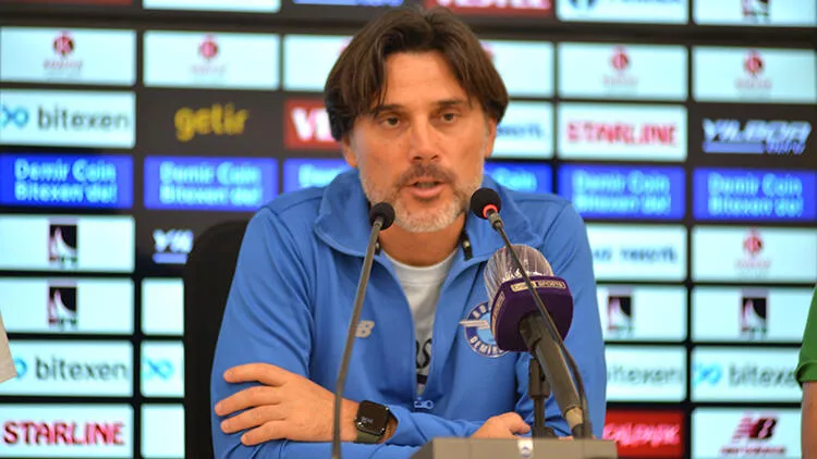 Adana Demirspor'un Teknik Direktörü Montella’dan Mağlubiyet Açıklaması