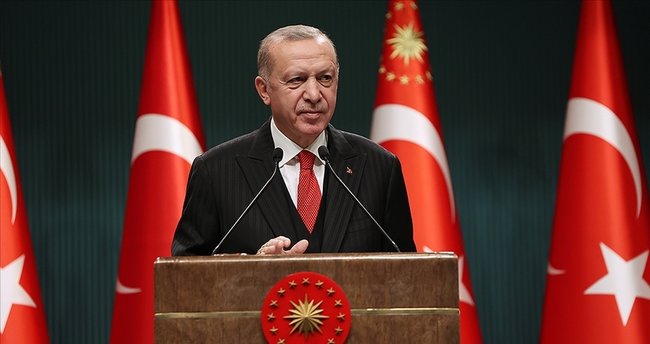 Cumhurbaşkanı Erdoğan Kabine Toplantısının Ardından Açıklamada Bulundu