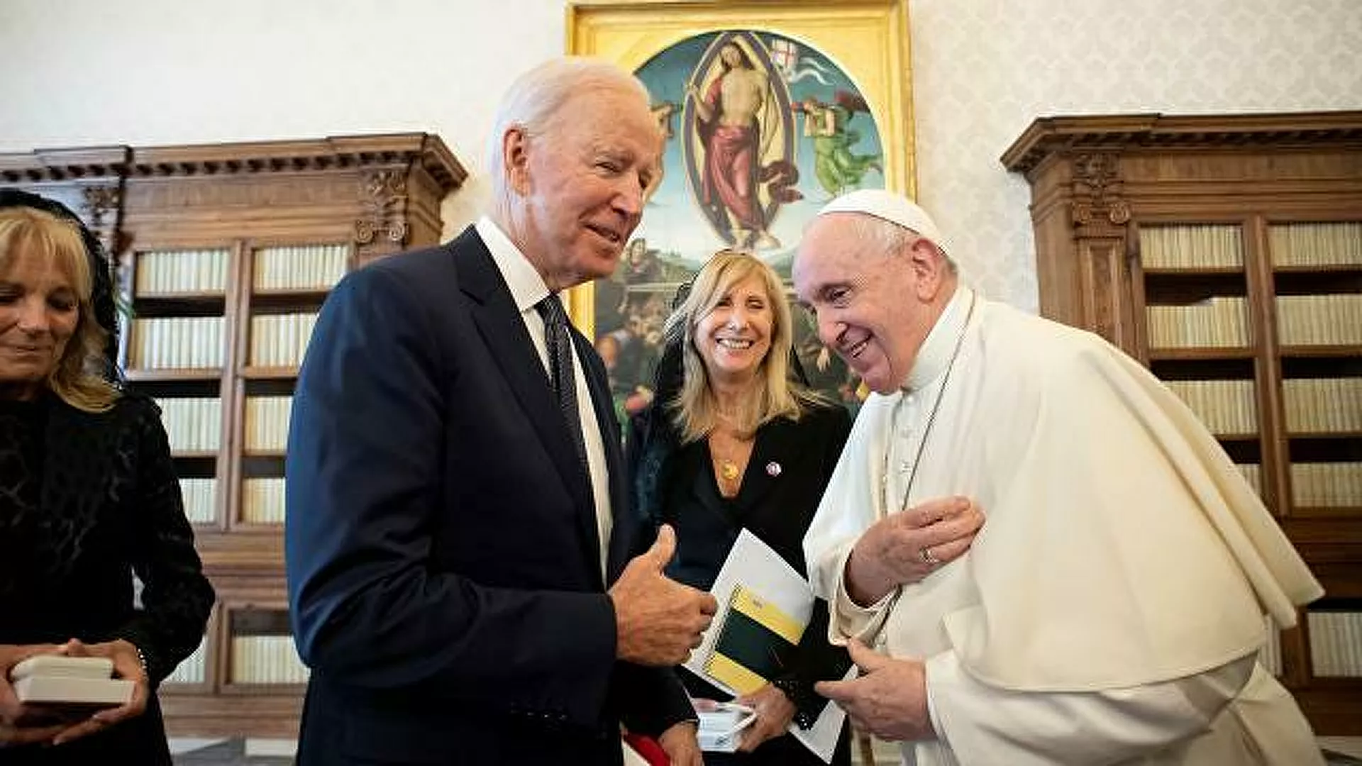Joe Biden Vatikan’da