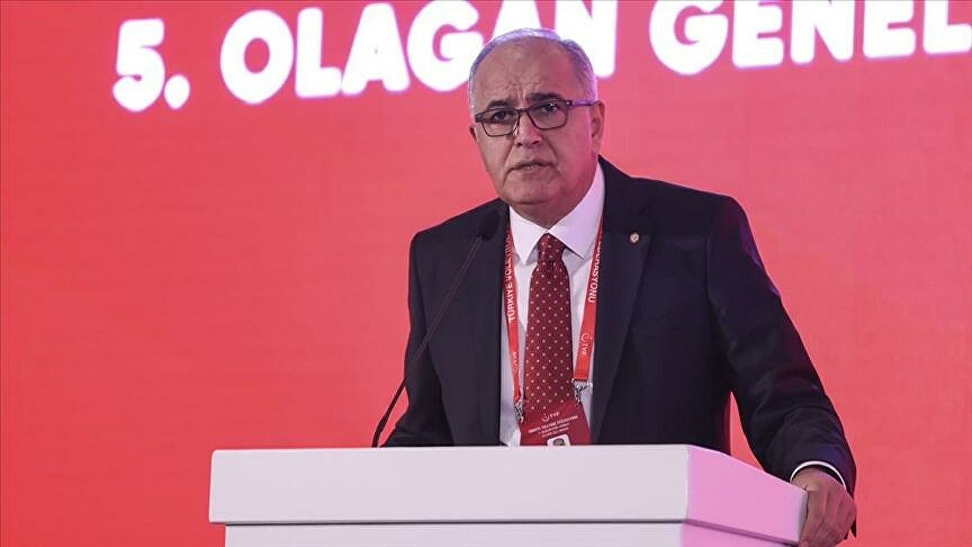 Türkiye Voleybol Federasyonu Başkanı Mehmet Akif Üstündağ!