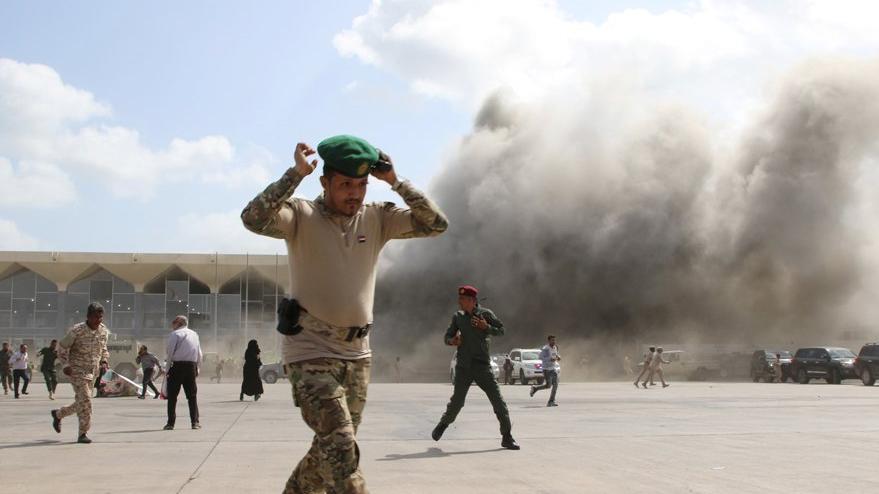 Aden Havalimanı'nda Bombalı Saldırı!