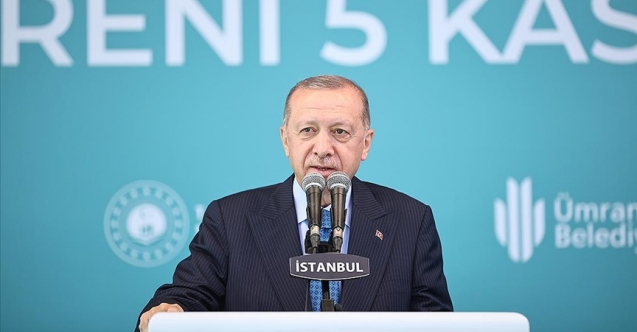 Cumhurbaşkanı Recep Tayyip Erdoğan Millet Bahçesi Açılışına Katıldı